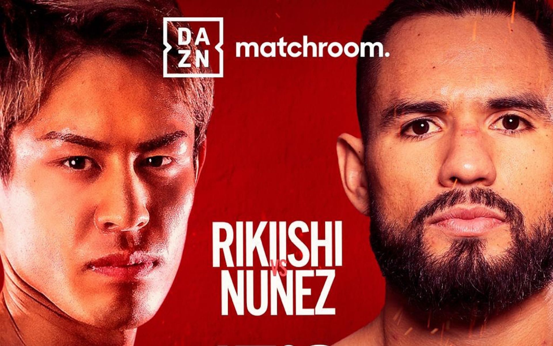 Masanori Rikiishi (left) and Eduardo Nunez (right) clashed in a IBF super featherweight title fight earlier today. [Image courtesy: @daznboxing]