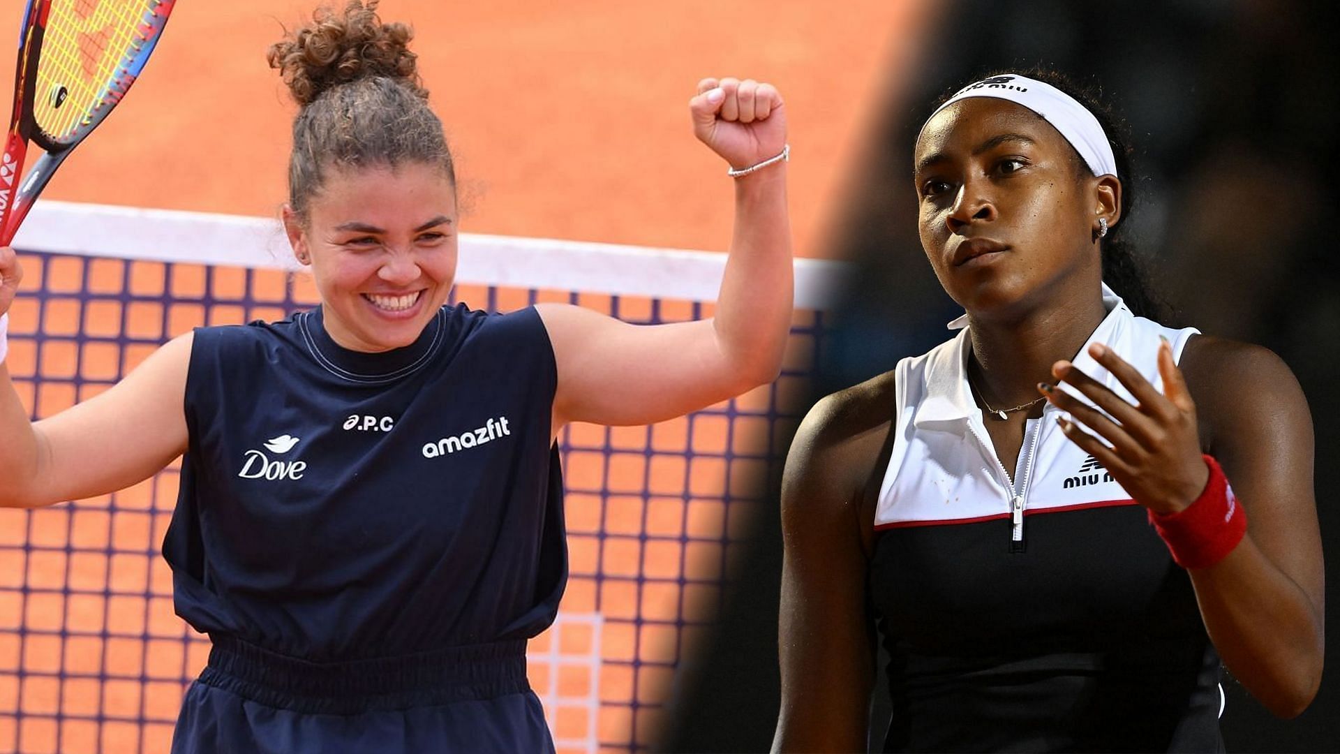 Jasmine Paolini Coco Gauff Italian Open final