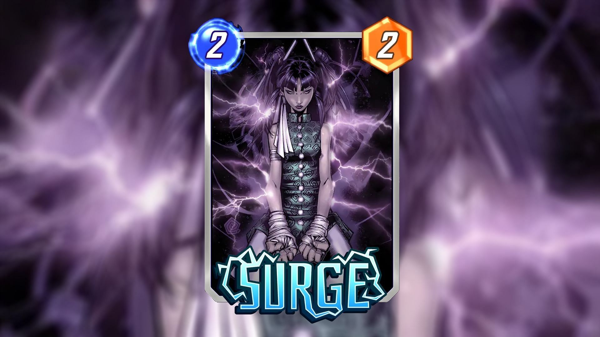 The Surge card in Marvel Snap (Image via Nuverse)