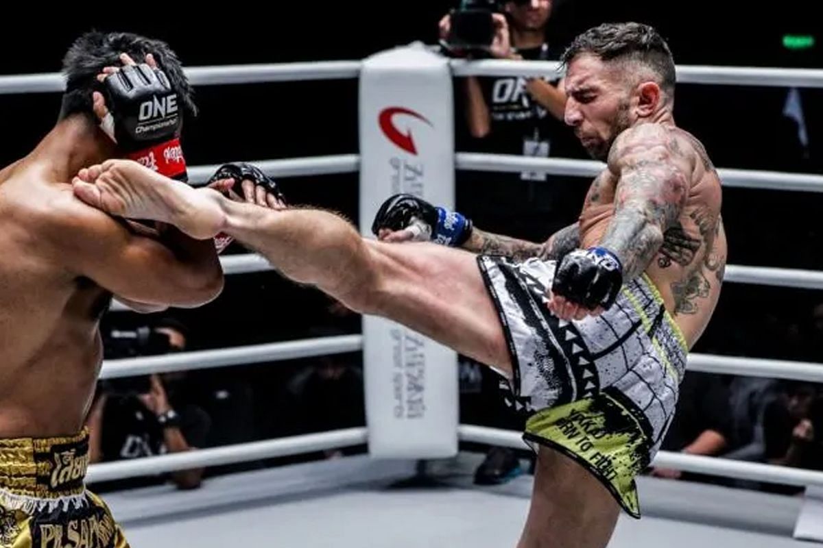 Liam Harrison is enjoying his role as a striking coach. [Photo via: ONE Championship]