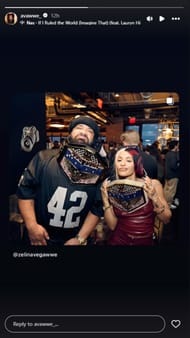 Ava shared this on her IG stories. (Photo: @avawwe_ on IG)