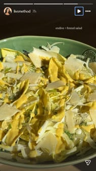 Olivia’s Instagram story @ livsmethod