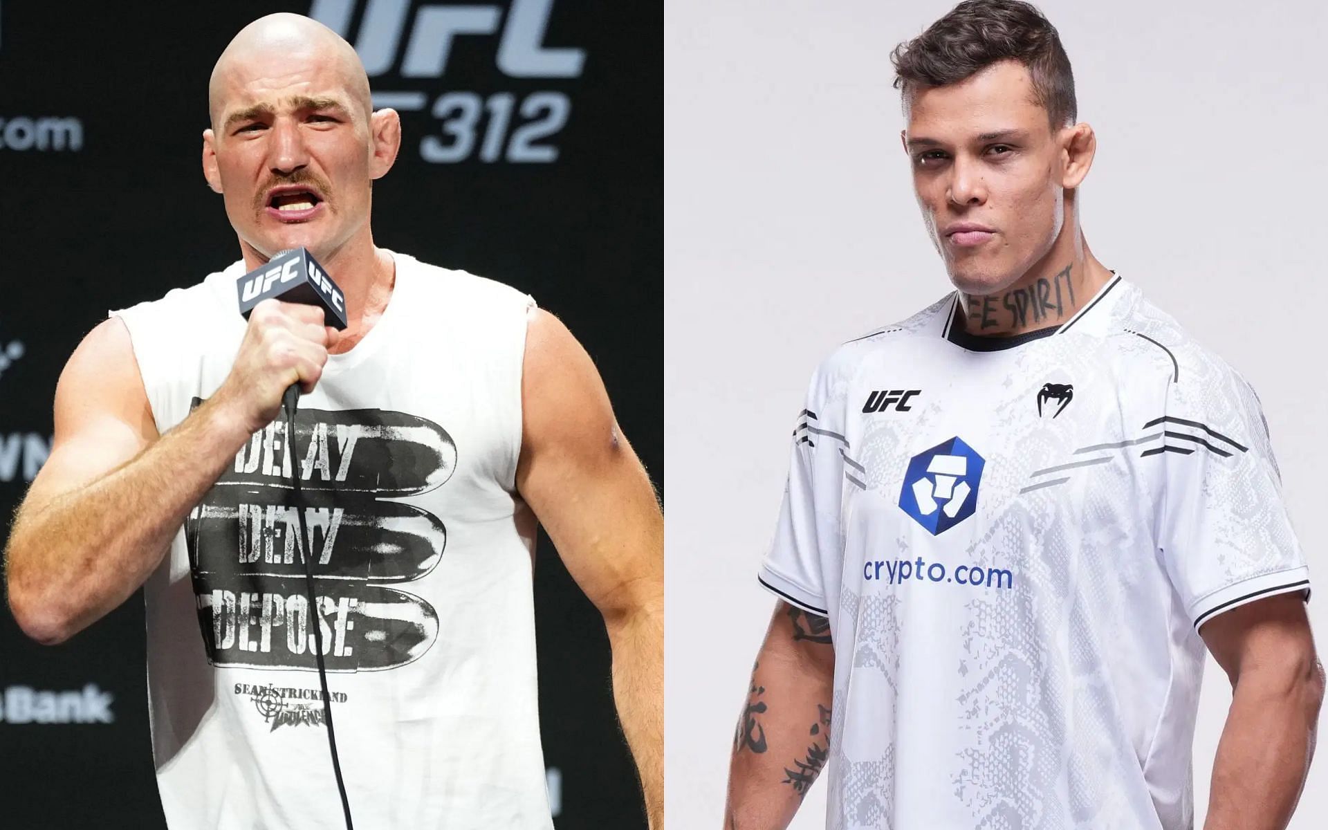 Sean Strickland opens up on declining fight against Caio Borralho.