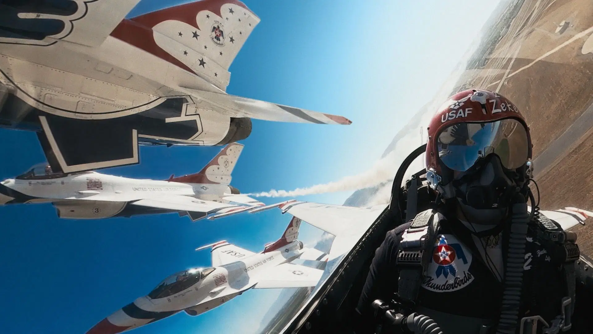 A still from Air Force Elite: Thunderbirds (Image via Netflix)