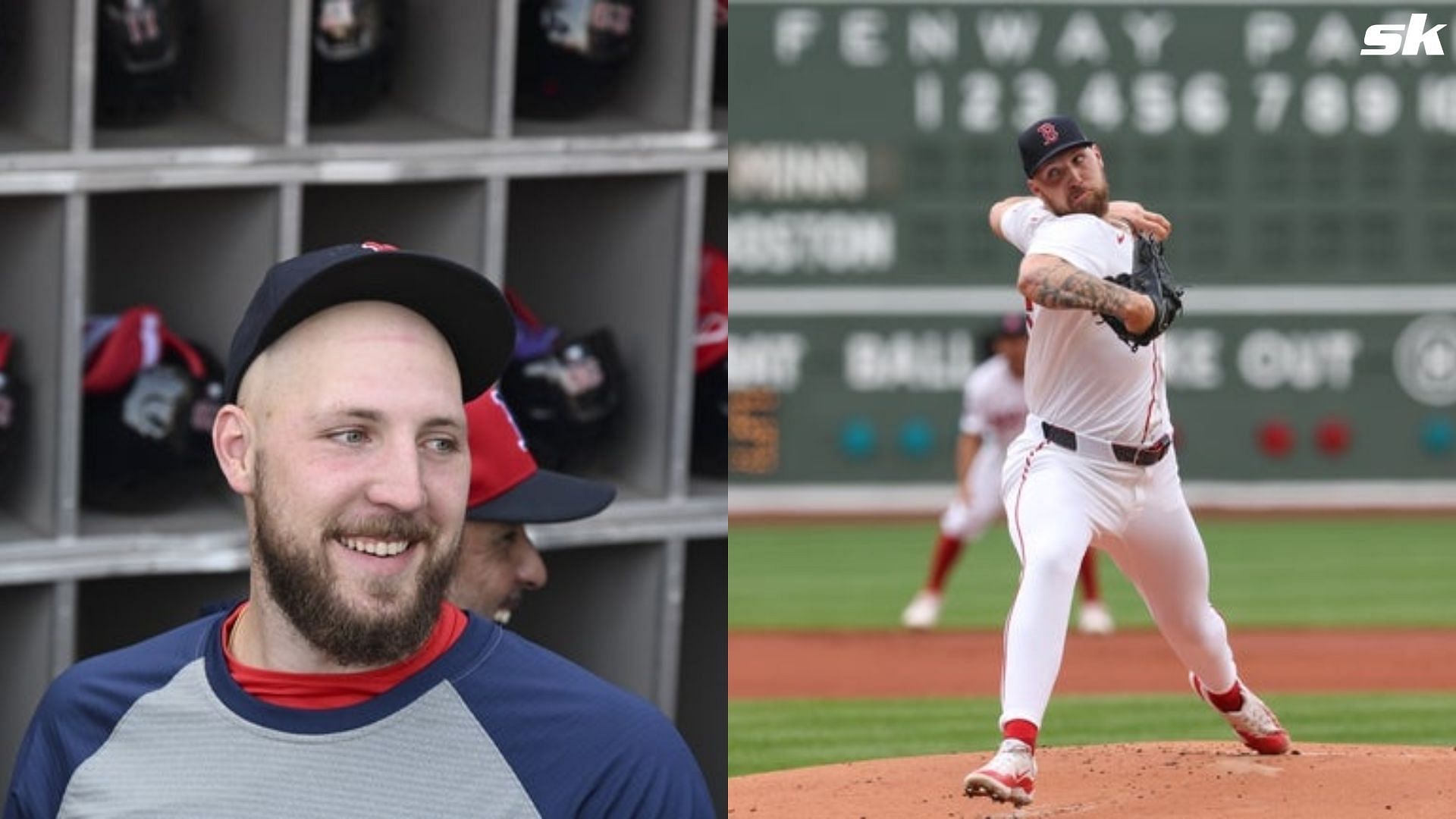 Garrett Crochet survived an insane nose hit (Image Source: Imagn)