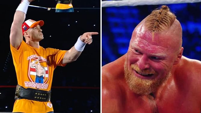 John Cena drops subtle Brock Lesnar reference at WWE Saturday Night's Main Event