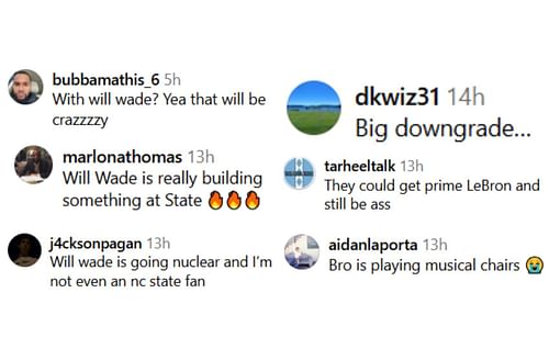 Fans react to On3’s Jamie Shaw's prediction for Haggerty | via @transferportal/ig
