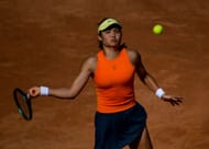 Raducanu in action at the Internazionali BNL D'Italia 2025 (Image Source: Getty)