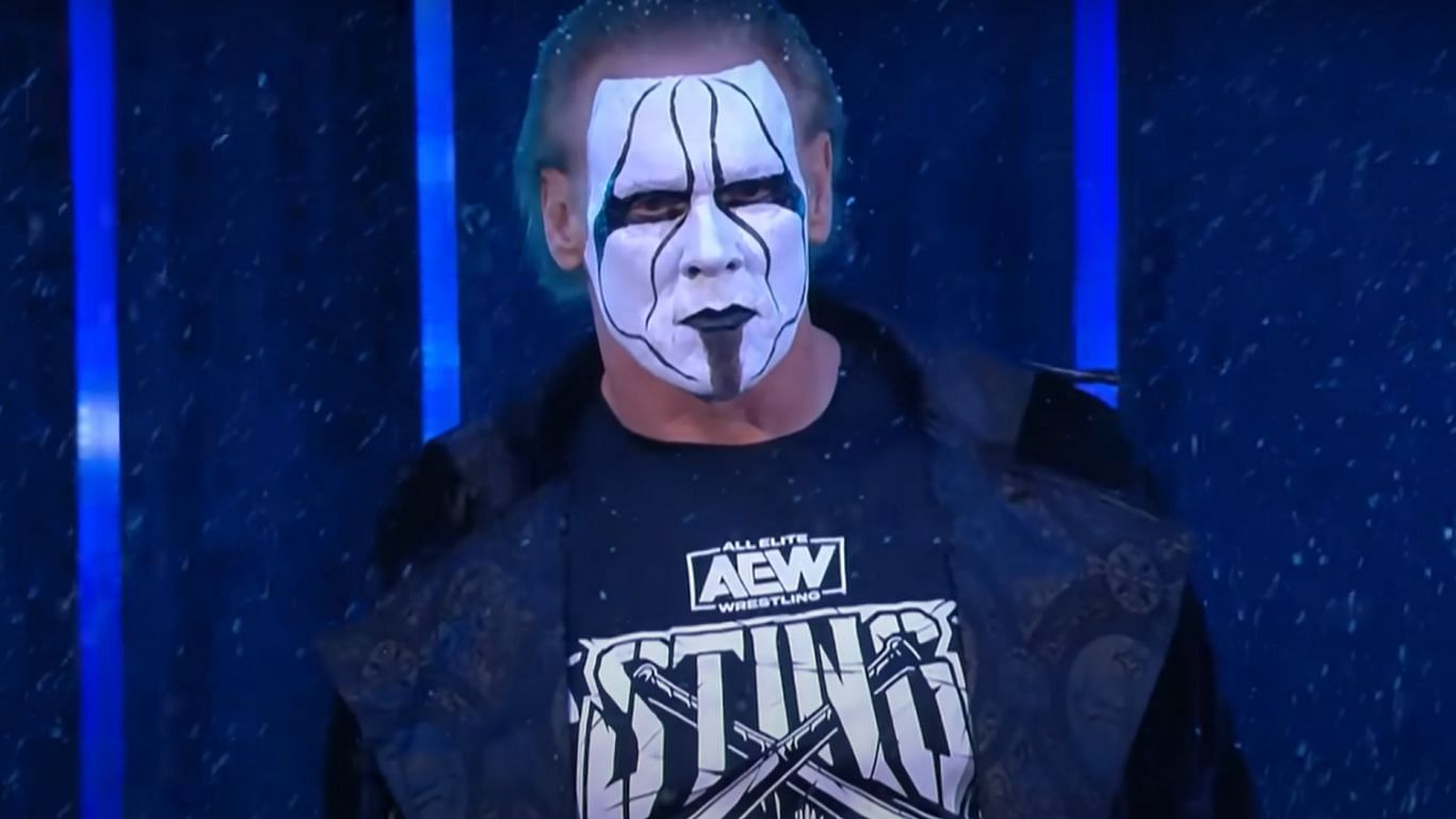Sting made his AEW debut in 2020  [ Image from AEW