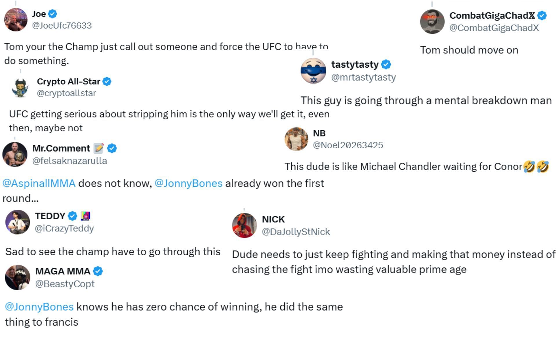 Fan reactions
