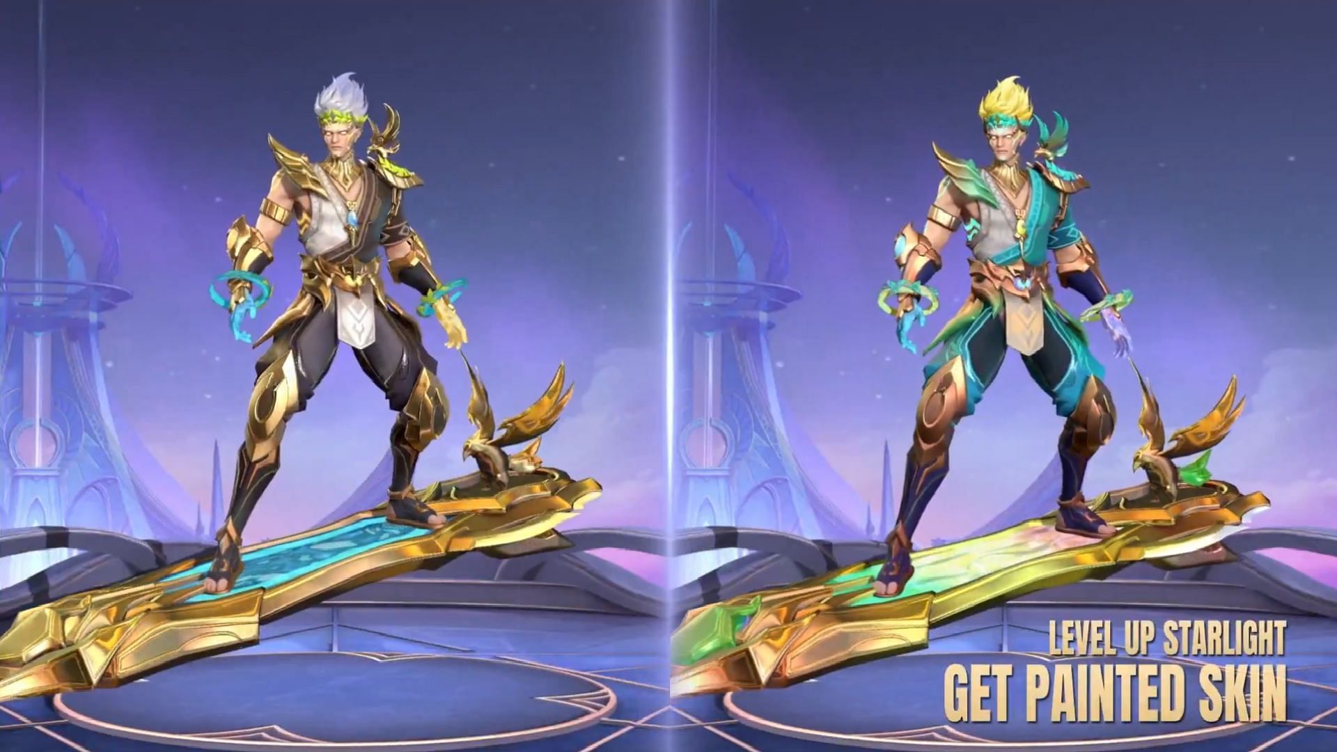 Variants of Gord &quot;Imperator Vitals&quot; skin (Image via Moonton Games)