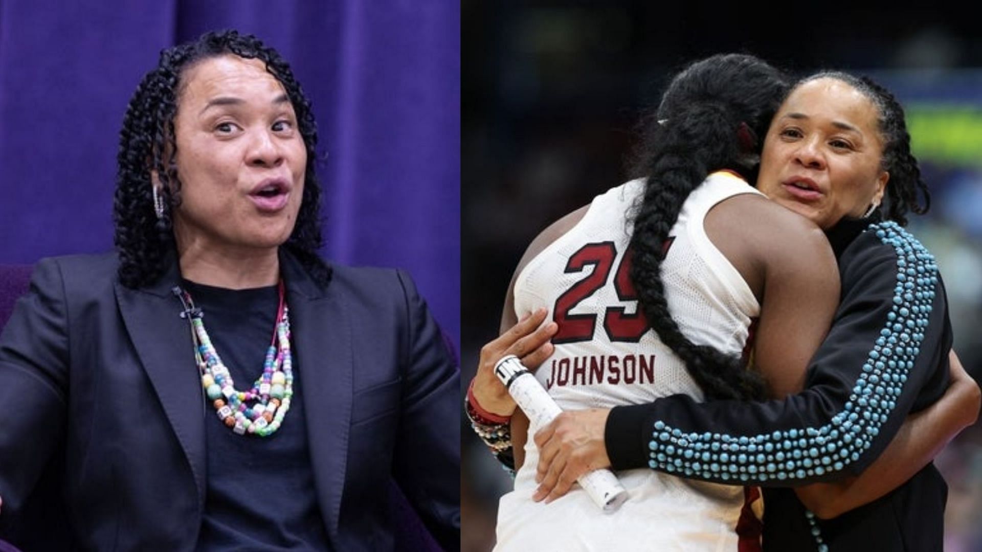 South Carolina coach Dawn Staley (Image Source: IMAGN)