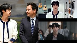 “THEY ARE SO UNSERIOUS” - Fans hilariously react as BTS’ Jin and Jimmy Fallon recreate ‘Don’t Say You Love Me’ MV scenes