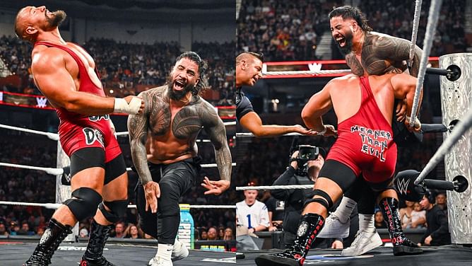 WWE shares footage of official standing up to Bron Breakker