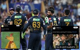 "Ek catch to pakad lo" - Fans react to Gujarat Titans' sloppy catching in MI vs GT IPL 2025 clash