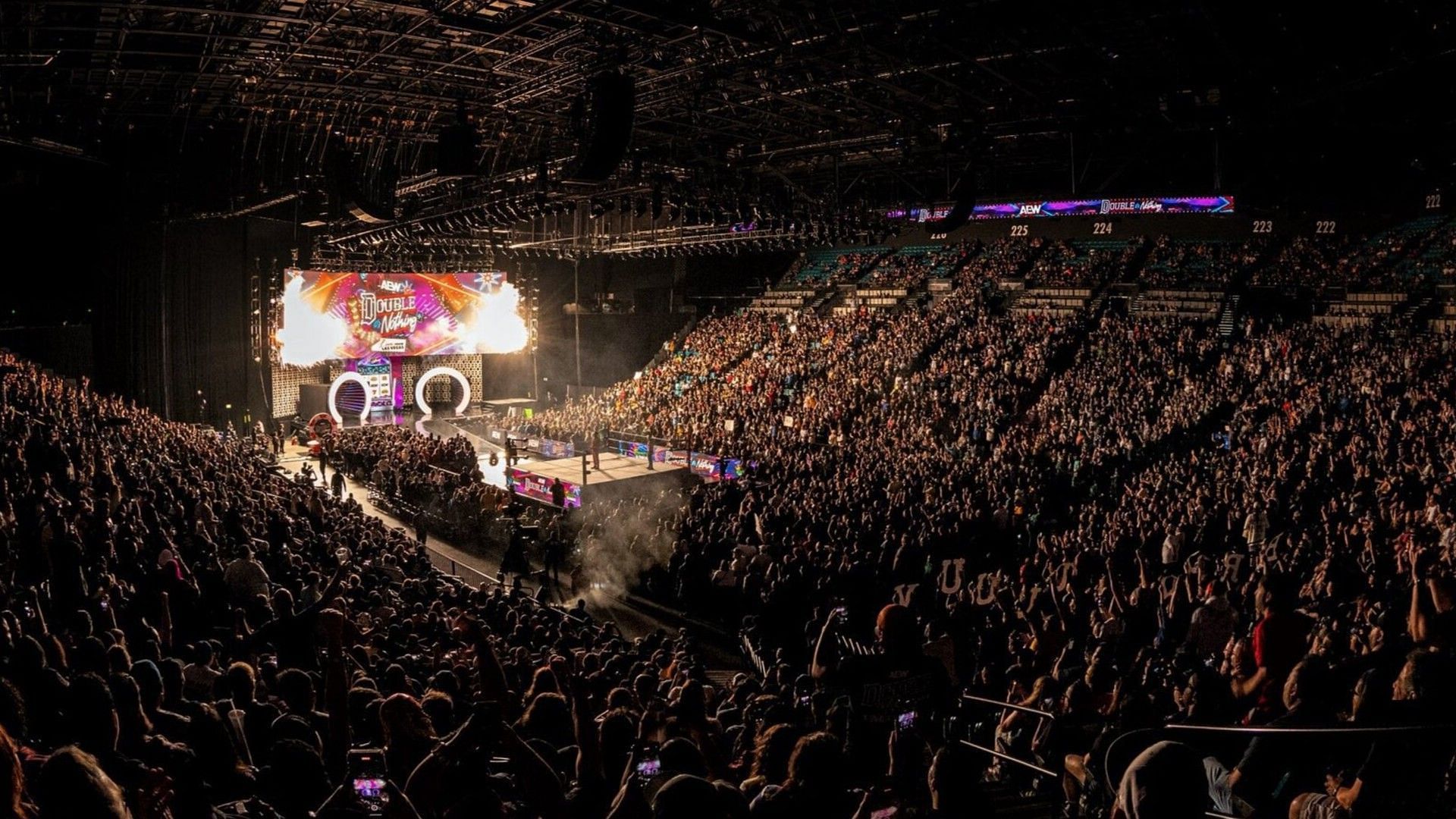 AEW fans attend Double Or Nothing 2024