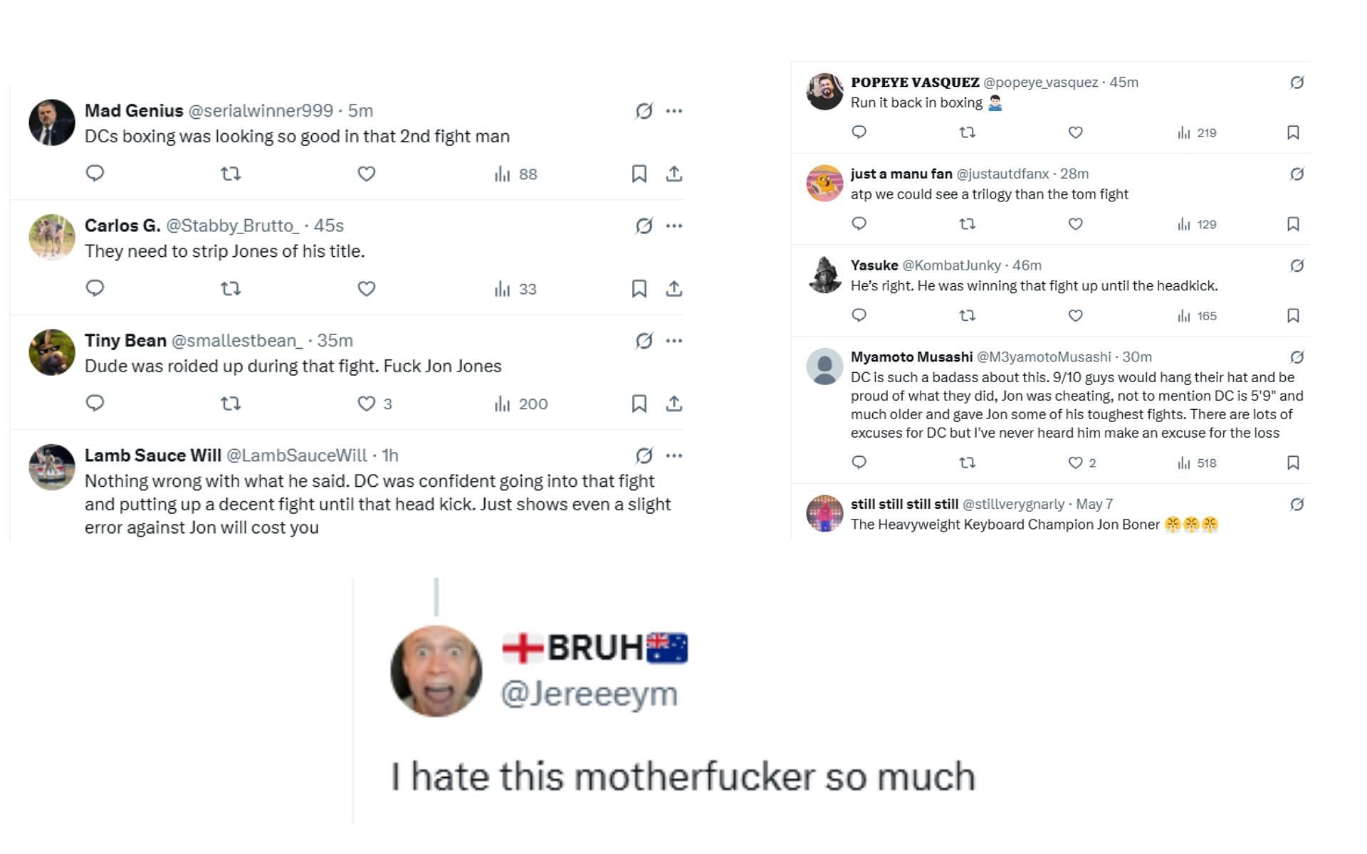 [Images Courtesy: @Home_of_Fight tweet thread on X]