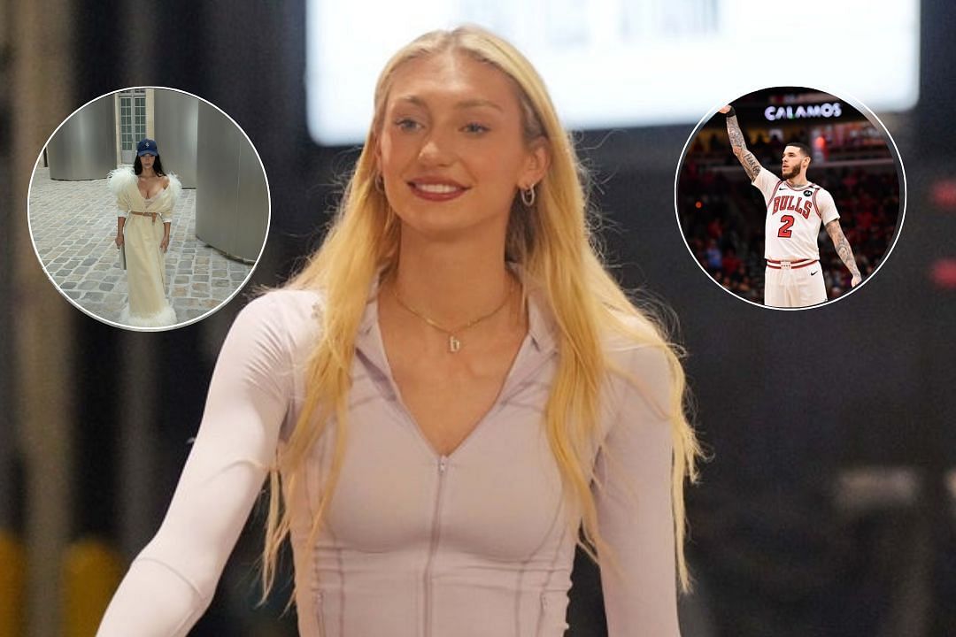 Cameron Brink arrives for an WNBA game at the Crypto.com Arena, Kim Kardashian in Paris, Lonzo Ball shoots the ball during an NBA Game