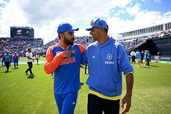“One red to go” - When Rahul Dravid urged Virat Kohli to aim for WTC trophy after 2024 T20 World Cup final [Watch]