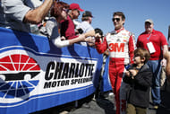 Jeff Gordon (24) at Charlotte Motor Speedway, October 11th 2015 - Source: Imagn