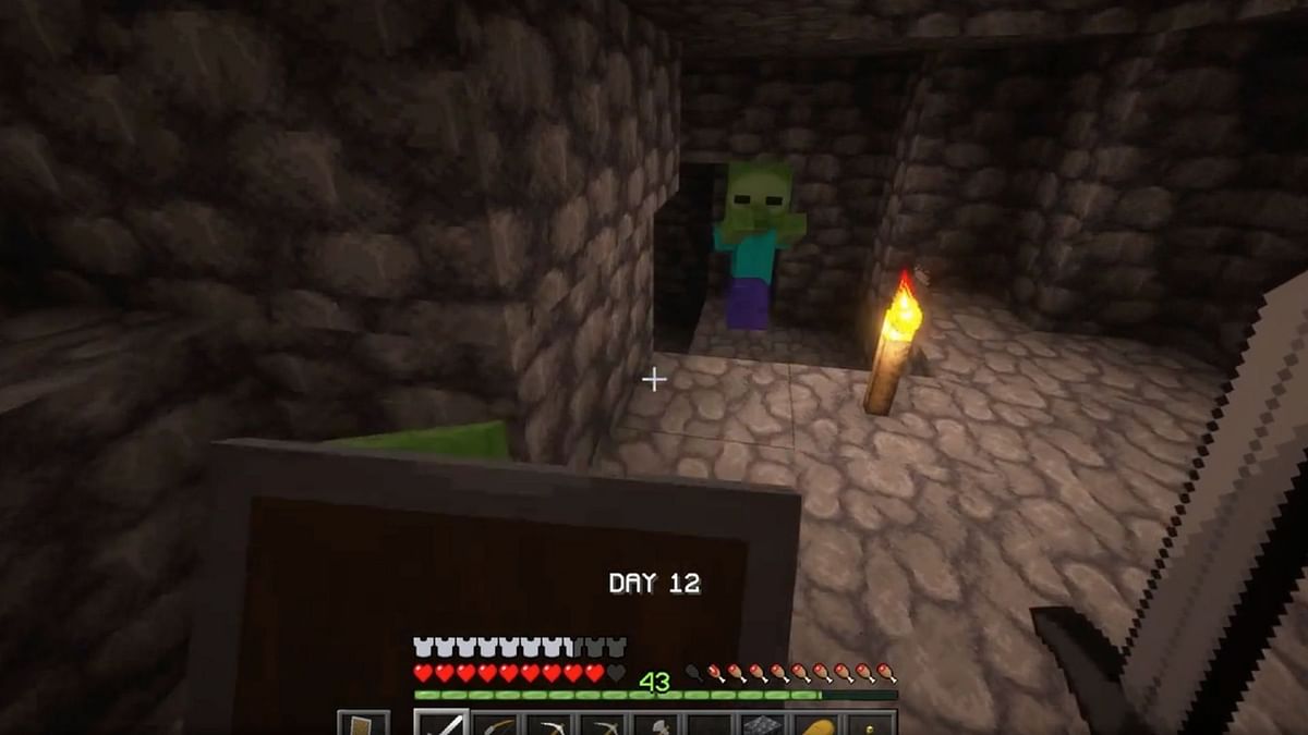 "The curse of Ph1lzA persists even today": Fans react as Minecraft player hilariously dies to a swarm of baby zombies