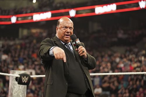 Paul Heyman on Monday Night RAW - Source: Getty