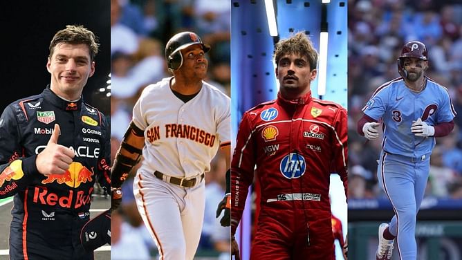 From Max Verstappen as Barry Bonds to Charles Leclerc as Bryce Harper: McLaren CEO names MLB counterparts for F1 superstars