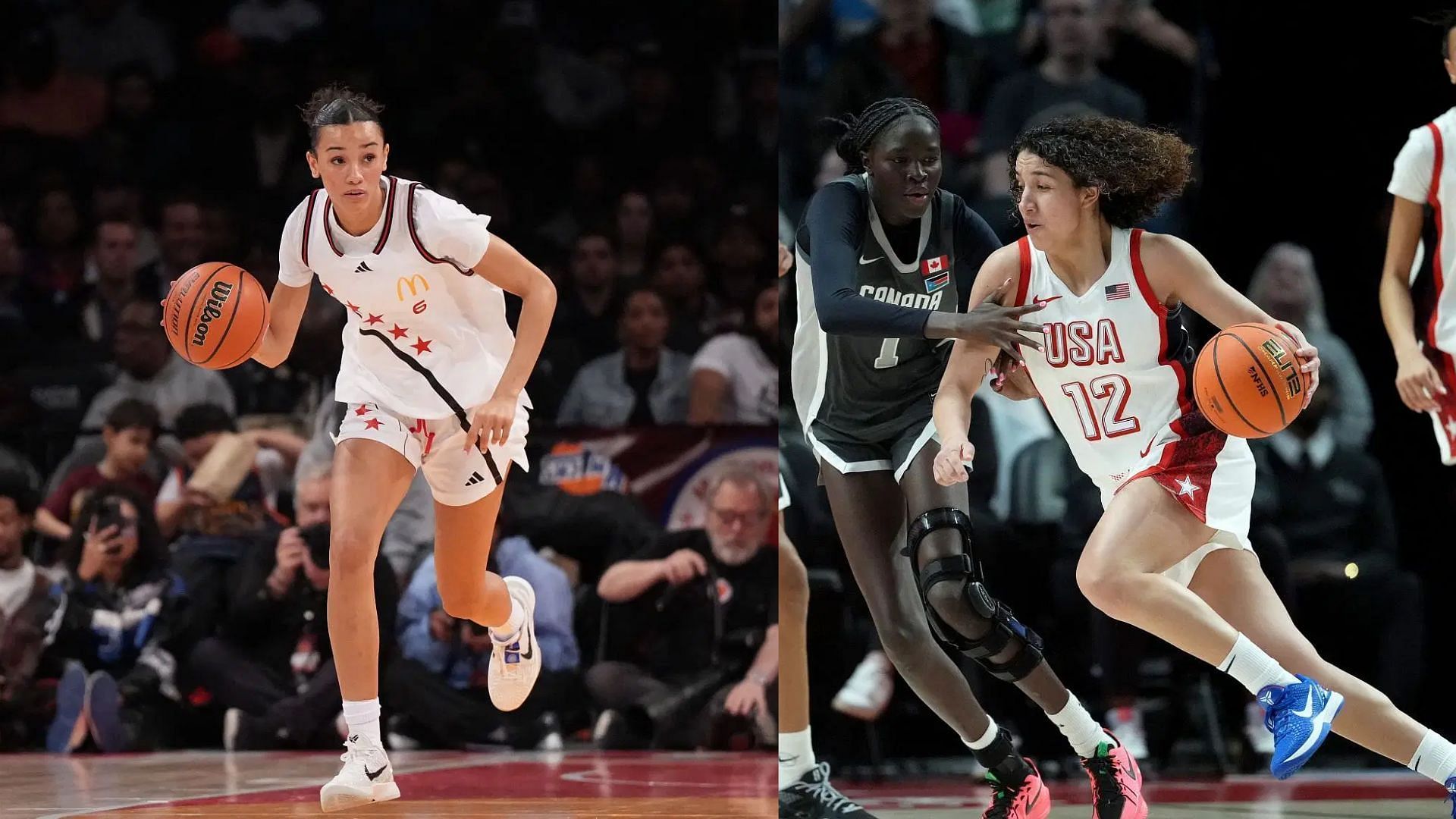 Aaliyah Chavez, Jazzy Davidson, Hailee Swain &amp; other basketball standouts reminisce about their favourite high school basketball moments (Image: Getty)
