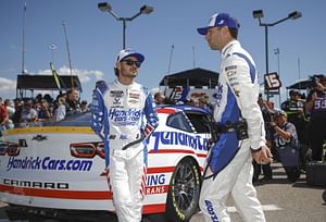 Kyle Larson’s crew chief dedicates his masterminded Kansas win to late HMS figure Jon Edwards’ mother