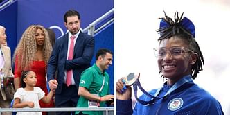Serena Williams' husband Alexis Ohanian drops 2-word reaction to Olympic medalist gushing over his "bada**" wife