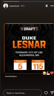 Duke Lesnar: Brock Lesnar’s daughter Mya reacts to Duke Lesnar being