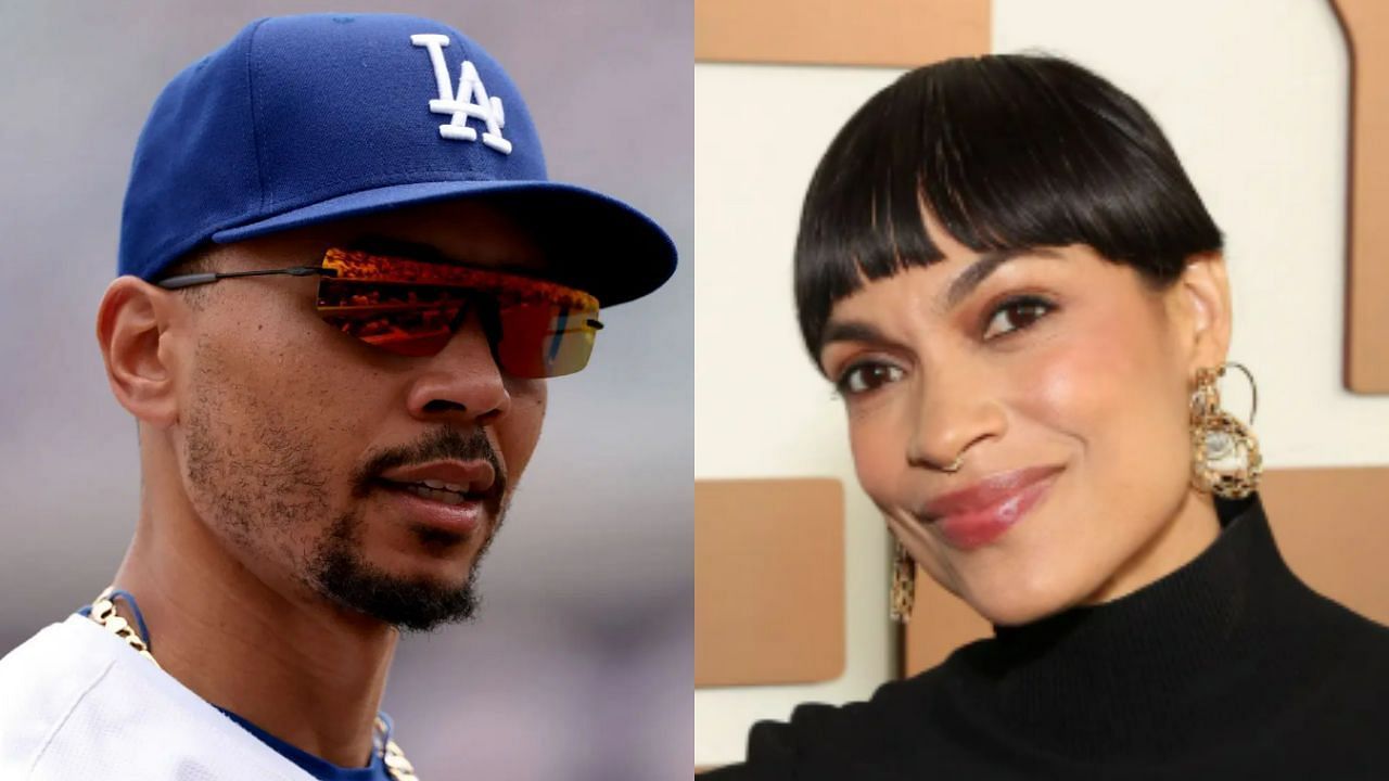 Mookie Betts links Rosario Dawson