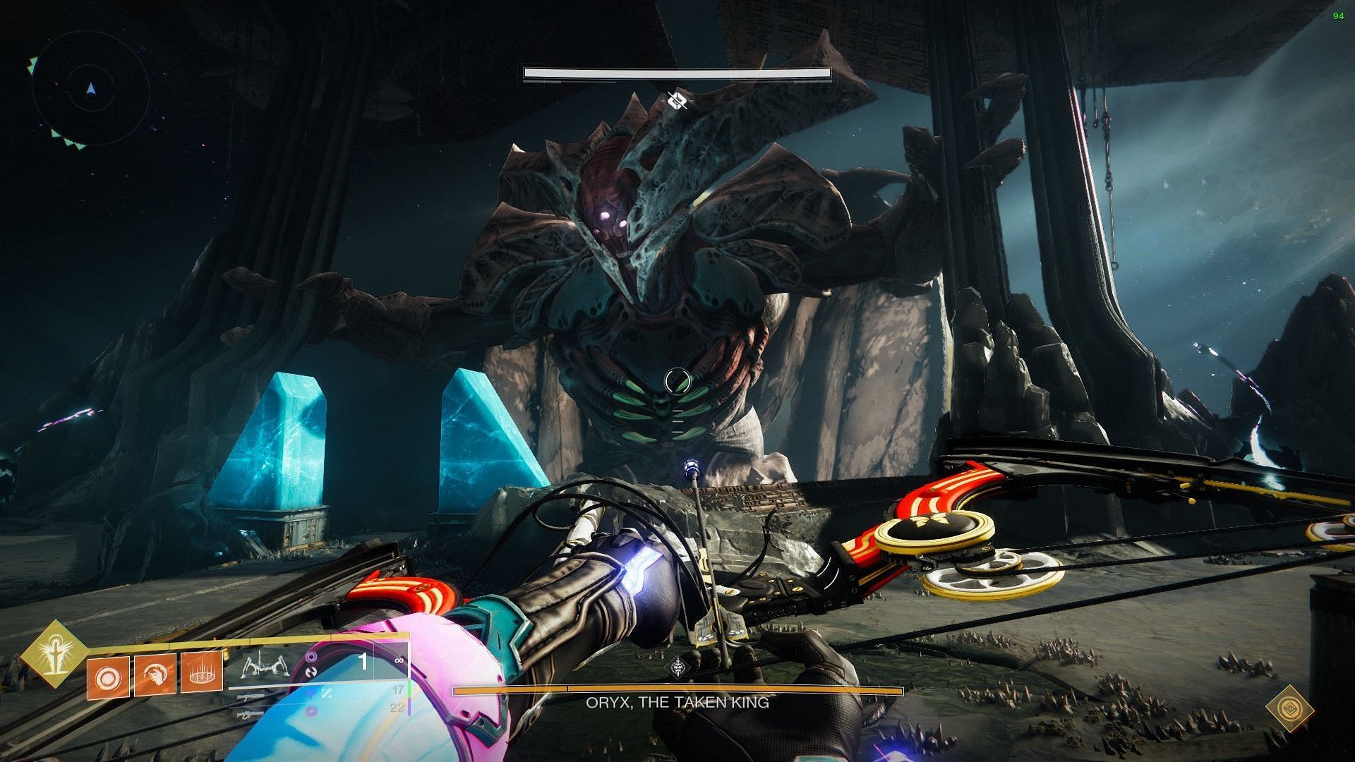 King&#039;s Fall final raid encounter in D2 (Image via Bungie)
