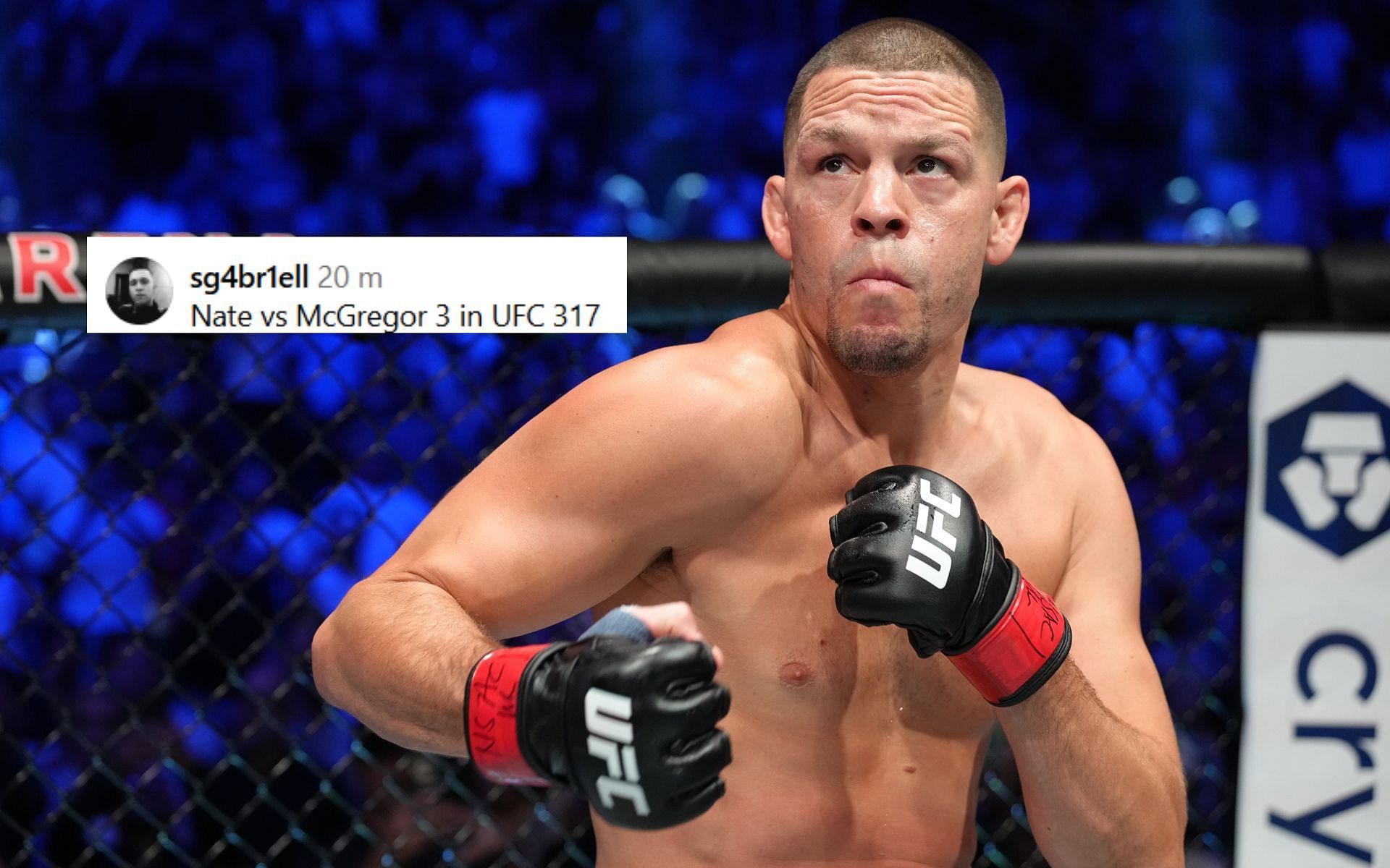 Fans react to Nate Diaz