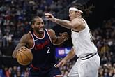How many points did Kawhi Leonard score tonight against the Denver Nuggets? (May 1)