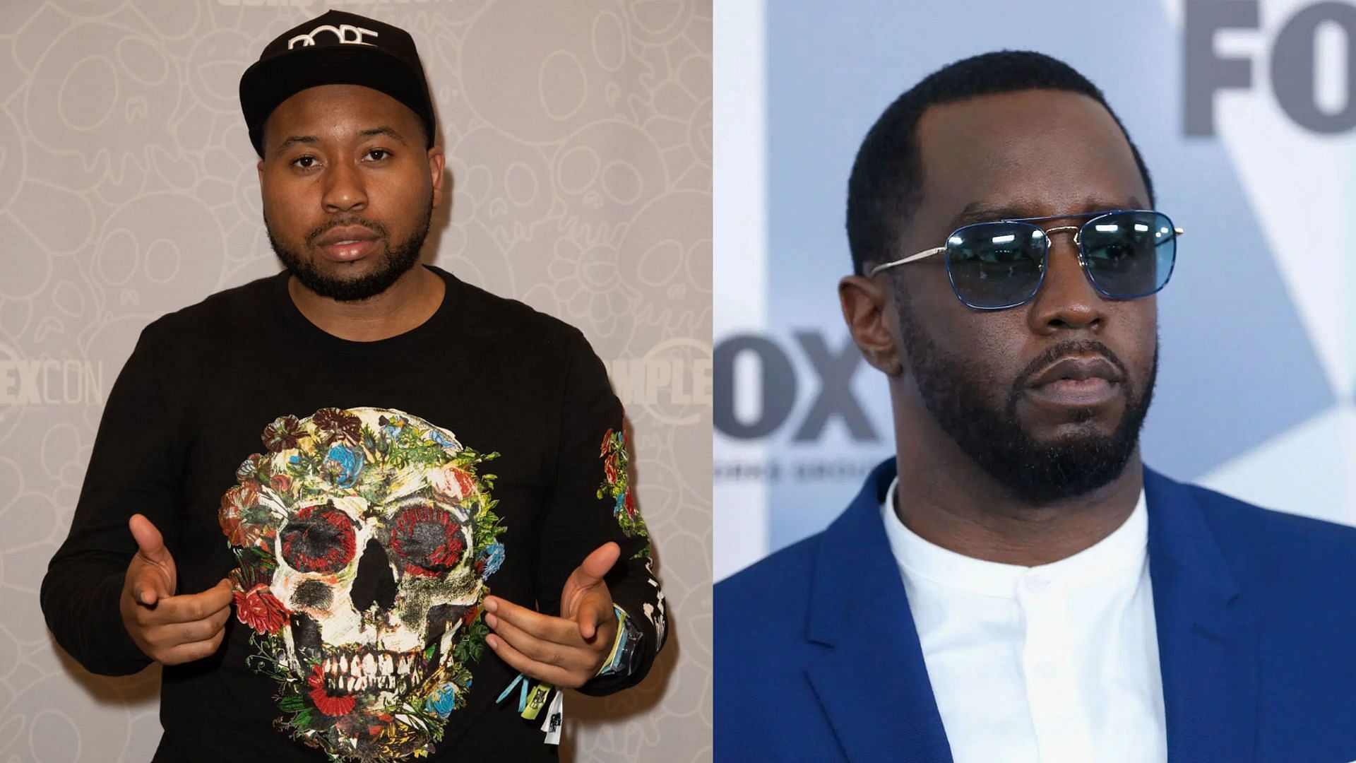DJ Akademiks and Diddy (Image via Getty)