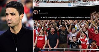 "I am so back", "Nice to see him" - Arsenal fans react as long-term injury absentee returns to squad for PL clash against Newcastle