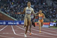 Sydney McLaughlin-Levrone at Brussels Wanda Diamond League 2024 invitational (Photo by Nicolas Economou/NurPhoto via Getty Images)