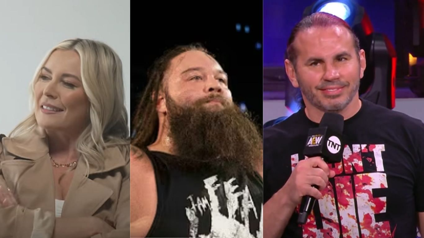Renne, Wyatt and Matt Hardy [Images from AEW and WWE