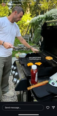 Tommy Paul's girlfriend Paige Lorenze's story - via Instagram