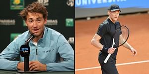 Jannik Sinner draws brutally honest 'next-level sh*t' praise from Casper Ruud after 60-minute Italian Open demolition