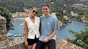 Sam Montembeault's fiancee Daryanne Ayotte enjoys takeout meal from upscale Japanese-Peruvian fusion restaurant