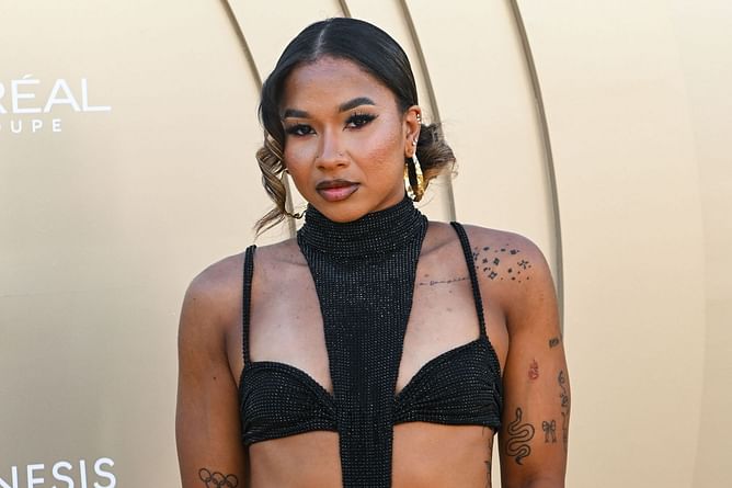 "Geeked out so bad" - Jordan Chiles left surprised by special meet at the Gold House Gala