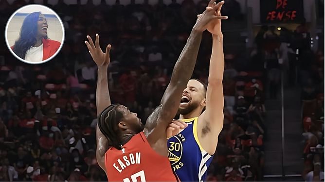 Rockets' Tari Eason's mom showers ultimate compliment on Steph Curry and his mother amid 'gross' backlash from Warriors fans