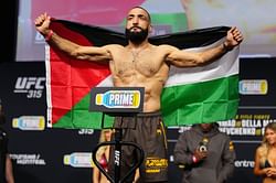 Gaza child Belal Muhammad saved shares touching message for welterweight champion ahead of UFC 315