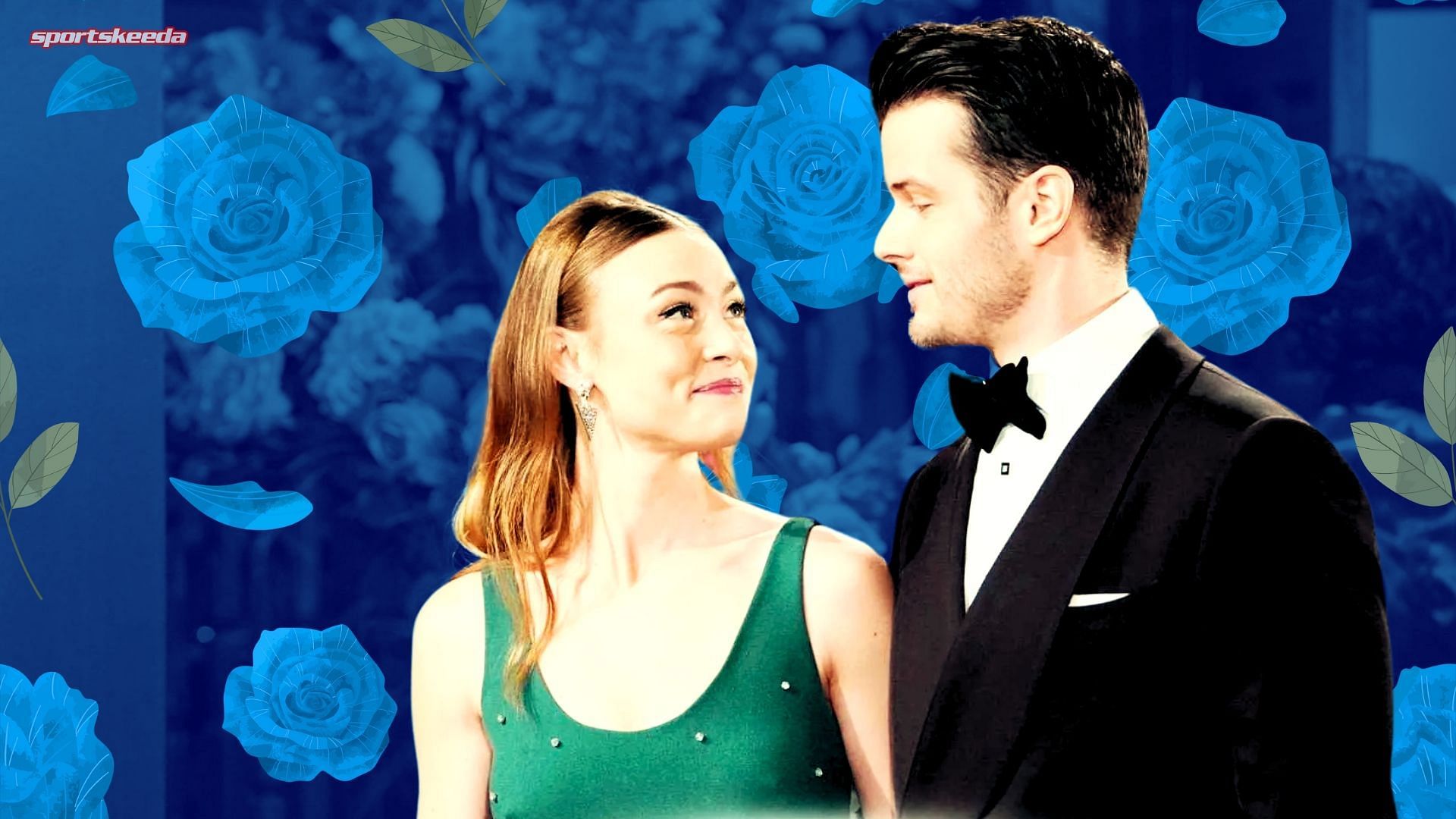 Claire and Kyle on The Young and the Restless (Custom edit by Sportskeeda, Original Image [CBS])