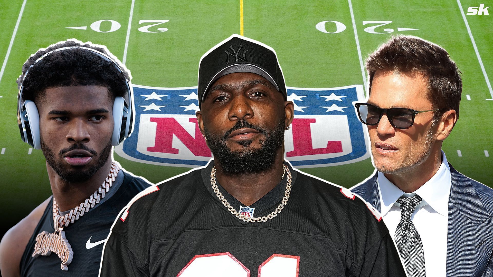 Dez Bryant x Tom Brady x Shedeur Sanders