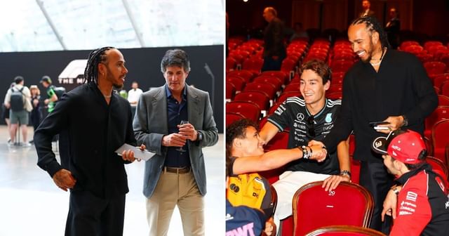 Formula One superstars join the premiere of Lewis Hamilton-produced F1 movie