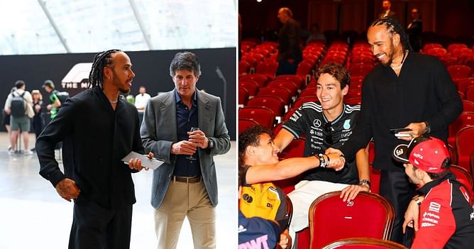 Formula One superstars join the premiere of Lewis Hamilton-produced F1 movie