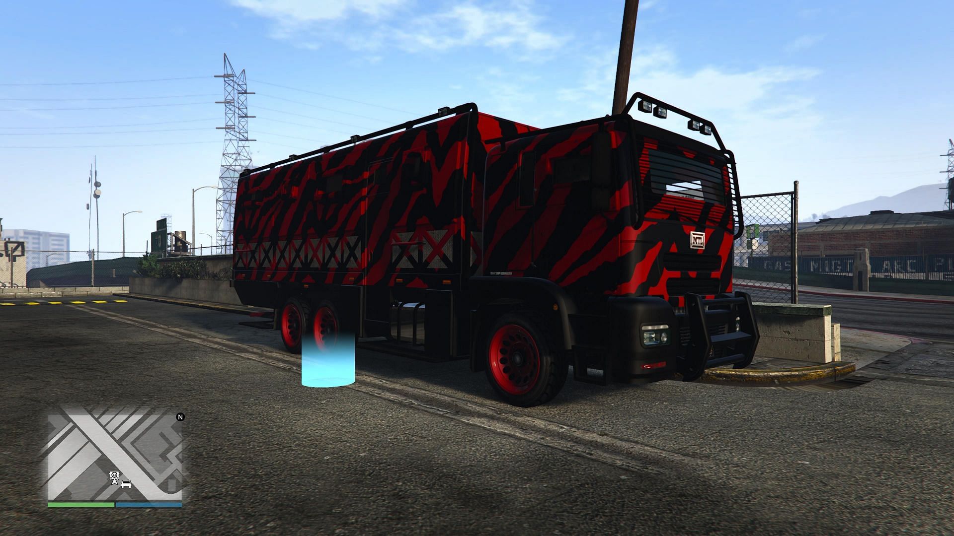 GTA Online Acid Lab guide: Stand in this marker to enter the lab (Image via Rockstar Games)